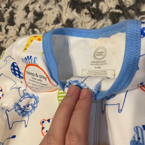 Wonder nation footie pajamas - Picture 2 of 3